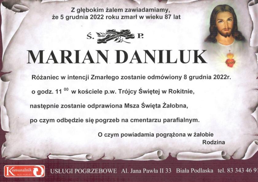 Marian Daniluk