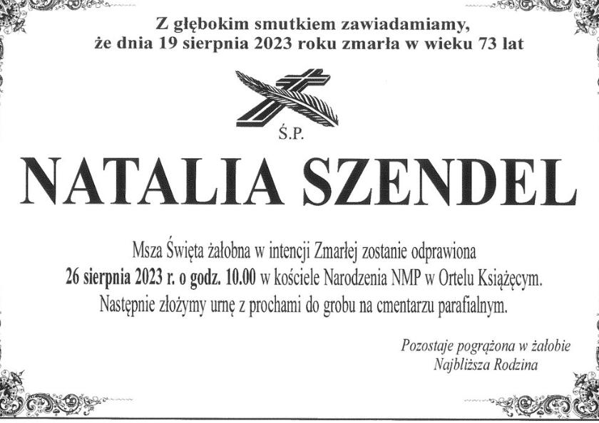 Szendel Natalia