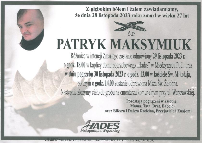 Patryk Maksymiuk
