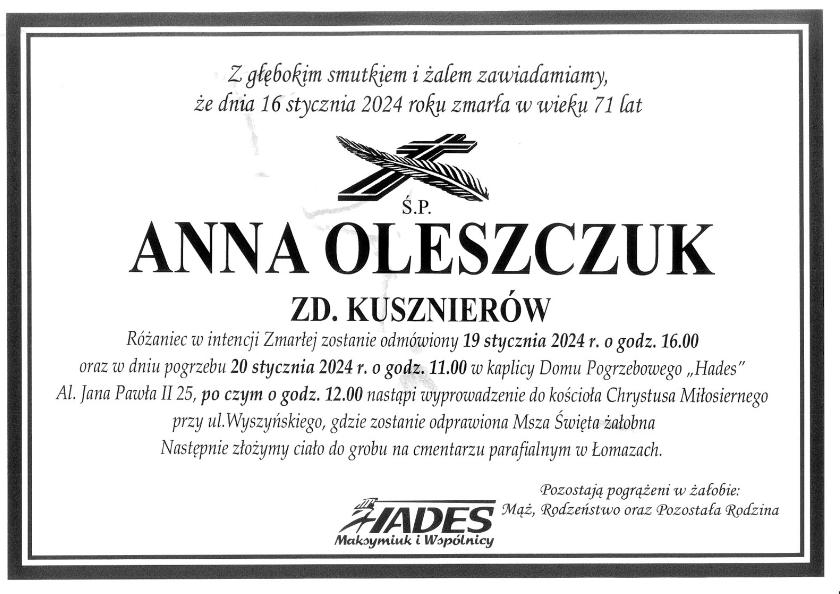 Anna Oleszczuk