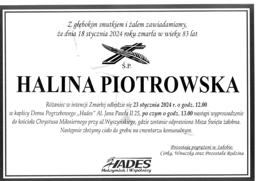 Halina Piotrowska