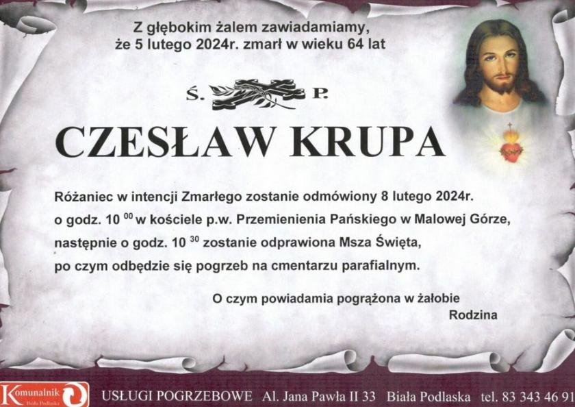 Czesław Krupa