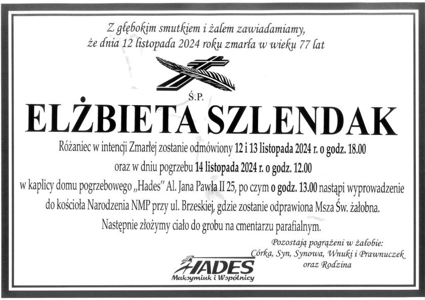 Elżbieta Szlendak