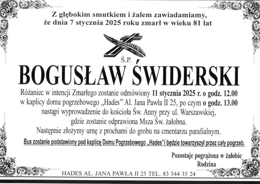 Bogusław Świderski