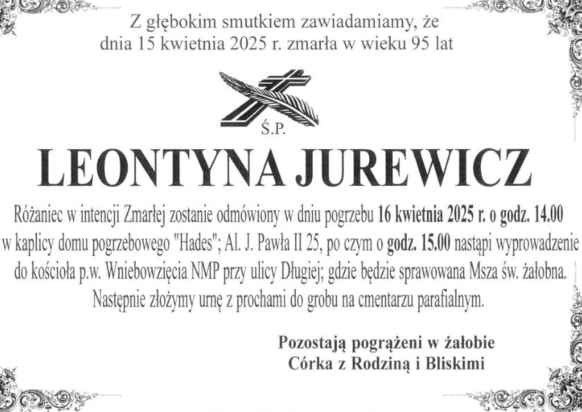 Leontyna Jurewicz