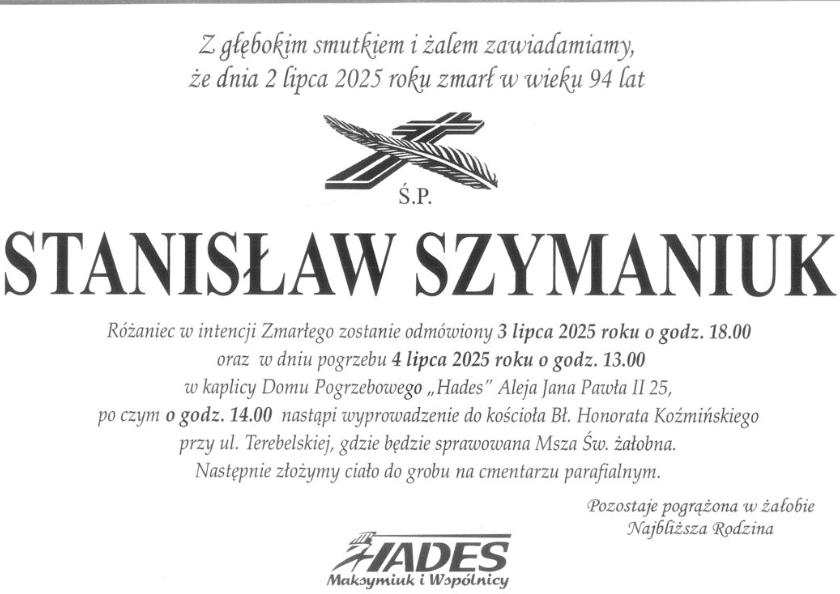 Stanisław Szymaniuk
