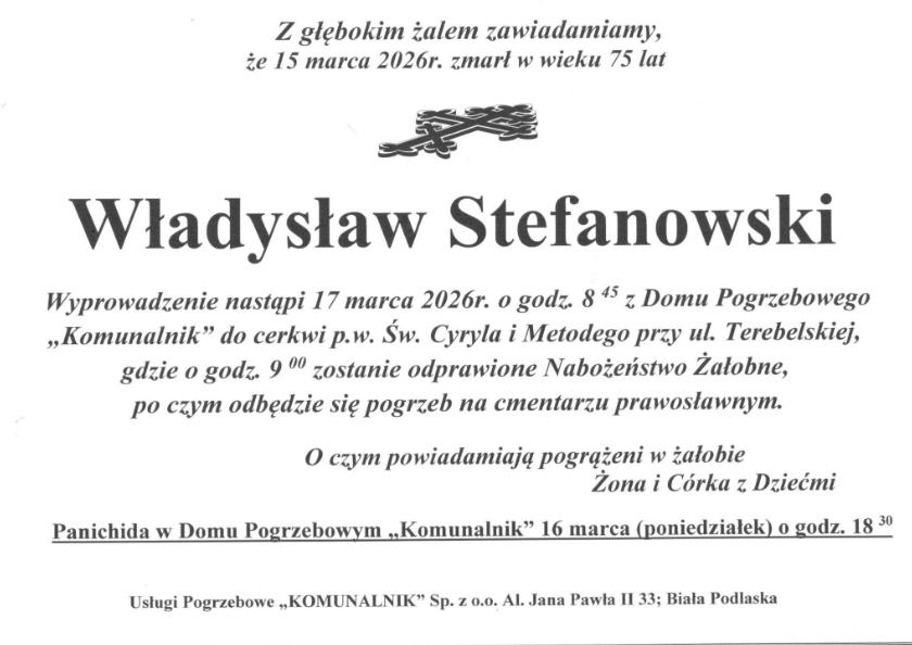 Władysław Stefanowski