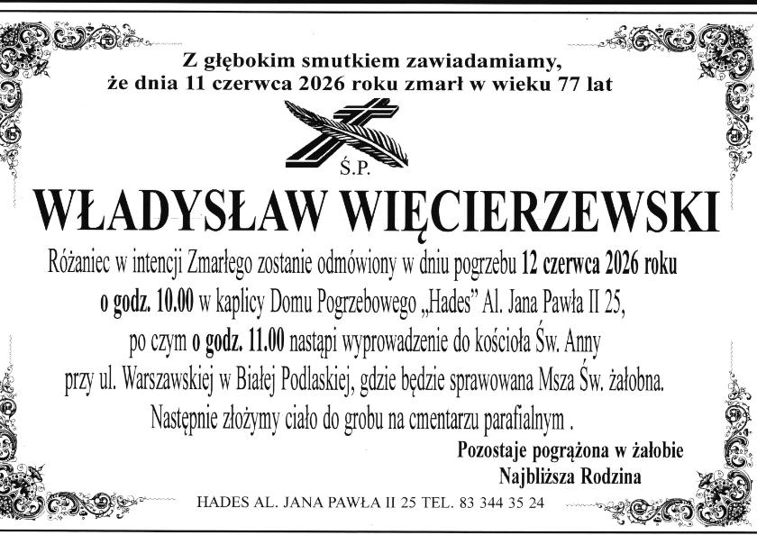 Władysław Więcierzewski
