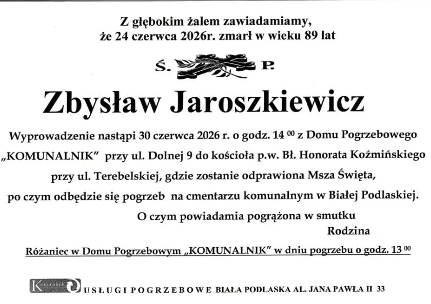 Zbysław Jaroszkiewicz