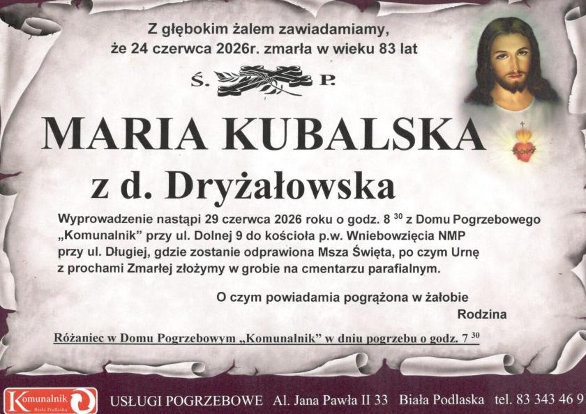 Maria Kubalska