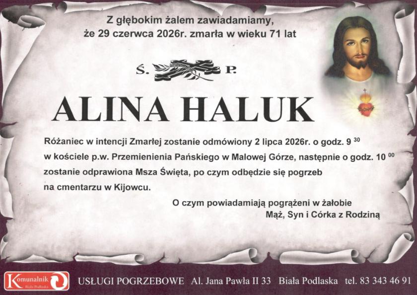 Alina Haluk
