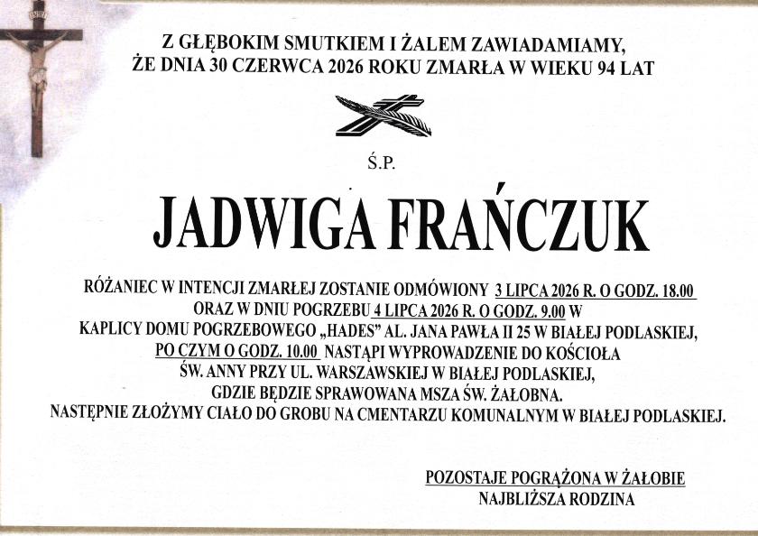 Jadwiga Frańczuk
