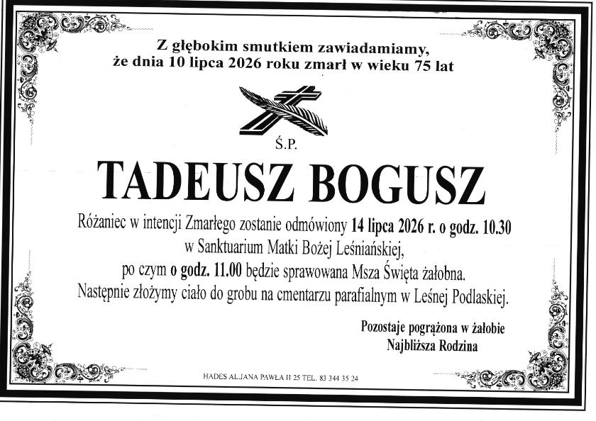 Tadeusz Bogusz