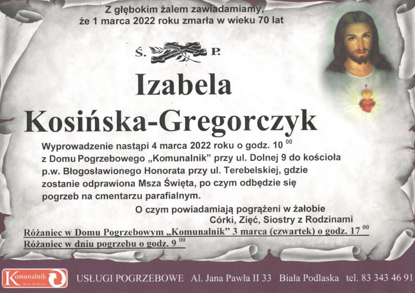 Izabela Kosińska-Gregorczyk