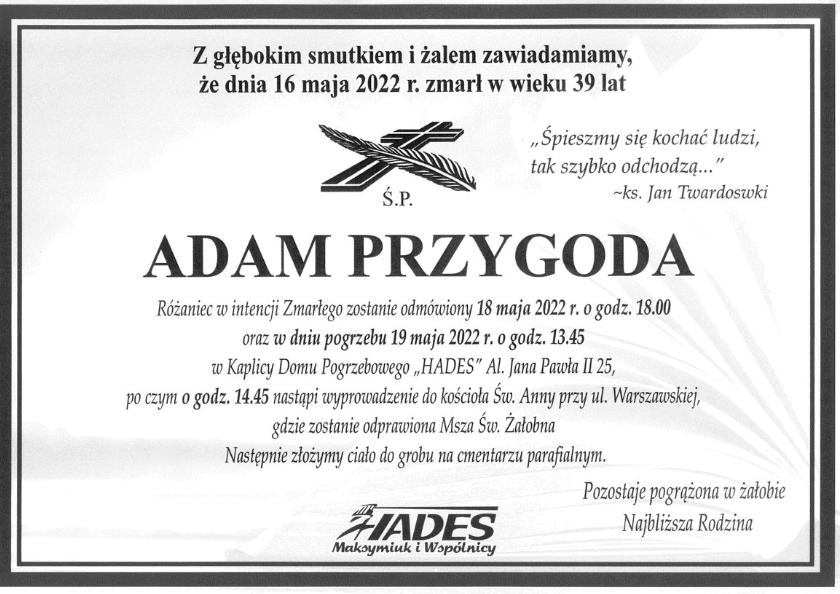Adam Przygoda