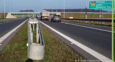 Duże zmiany na DK19! Nowa organizacja ruchu przy węźle Międzyrzec Podlaski Północ