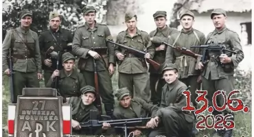 „Dzień Pamięci” ku czci żołnierzy 27. Wołyńskiej Dywizji Piechoty AK już 13 czerwca