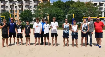 Biała Podlaska stolicą młodzieżowej siatkówki plażowej. Podwójny triumf gospodarzy w półfinale wojewódzkim