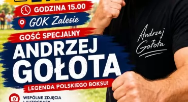 Legenda boksu na Pikniku Rodzinnym! Andrzej Gołota odwiedzi Zalesie.