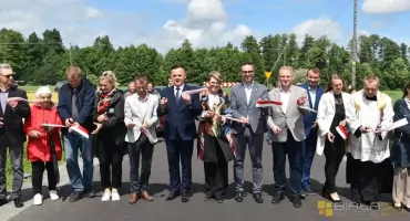 Janów Podlaski: To jedna z najbardziej wyczekiwanych inwestycji w gminie. Droga w miejscowości Błonie już służy kierowcom