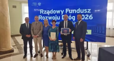 Ponad 1,3 mln zł dla gminy Zalesie! Ta droga przejdzie wielką metamorfozę